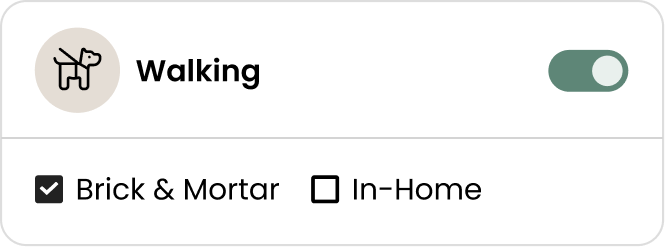 Walking at your location